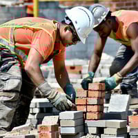 Workers bending down safety risk
