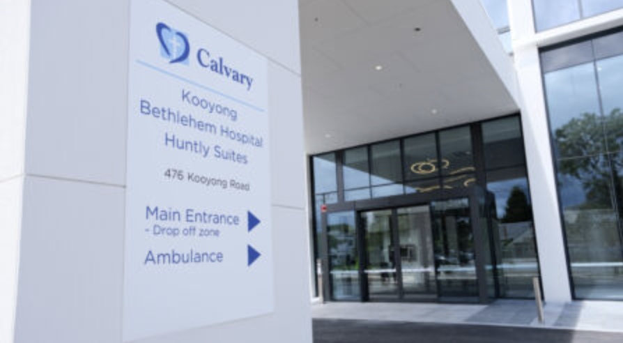 Calvary Health Care Entrance